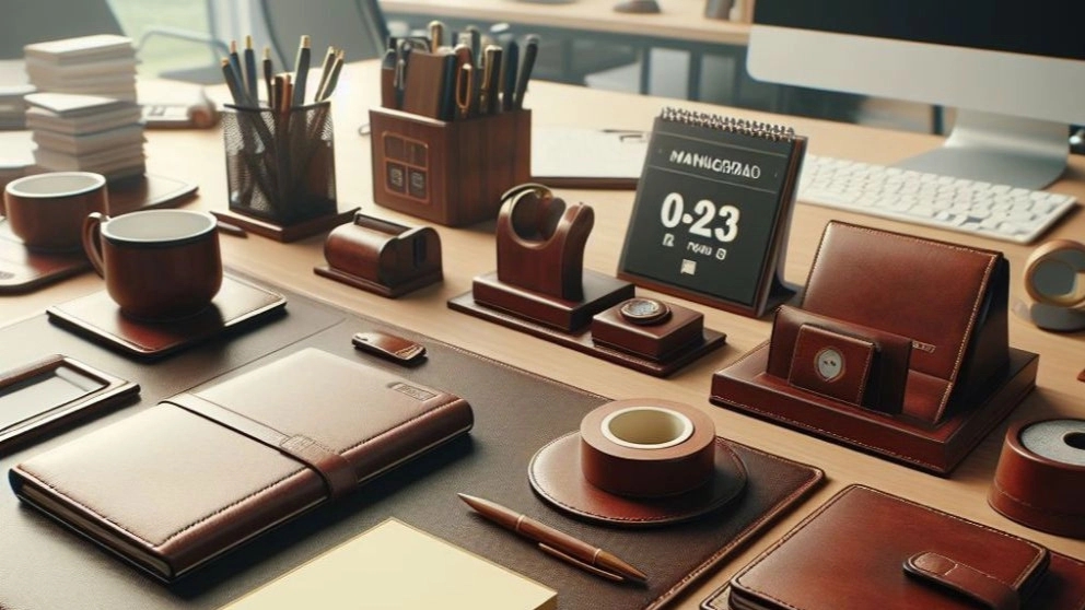Introducing types of office desk sets and their use